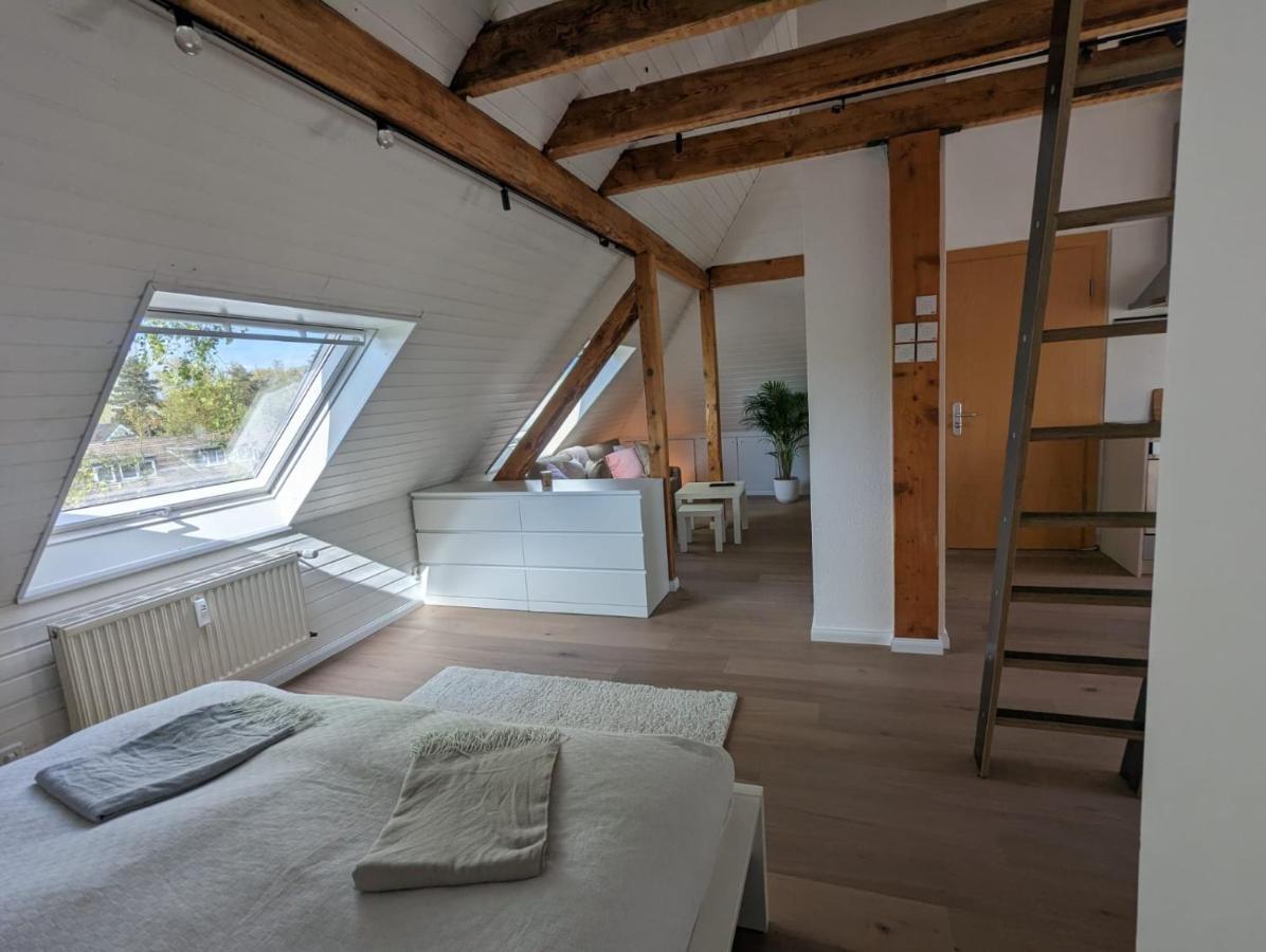 Helles Dachgeschoss-Appartement Krefeld Dış mekan fotoğraf