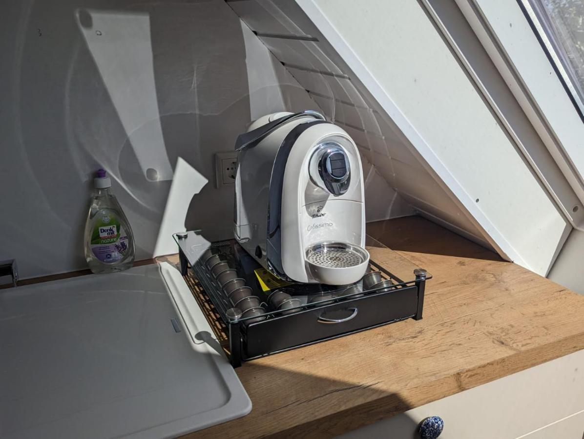 Helles Dachgeschoss-Appartement Krefeld Dış mekan fotoğraf